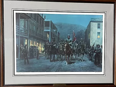 FRAMED Large Harper’s Ferry Civil War Artist Proof Litho By Kunstler With COA. • $546.80