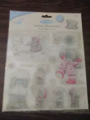 Paper Craft Card Making Silicone Rubber Ink Stamps Me To You Winter Wonderland • £4.99