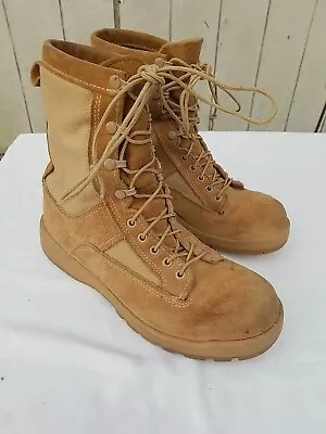 Vibram Gortex Beige Military US Army Flight Combat Boots Mens?? Womans?? Size?? • $30