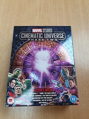 Marvel Studios Collector's Edition Box Set - Phase 2 (DVD 2017) • £20