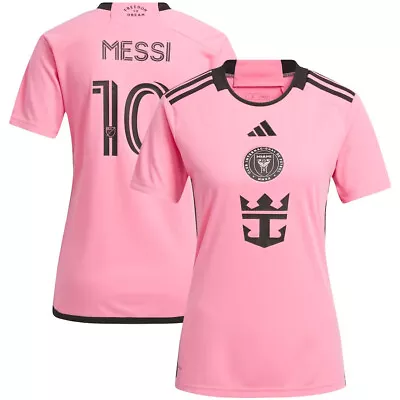 Lionel Messi #10 Inter Miami 24/25 Home Version WOMEN Jersey Pink • $36.49