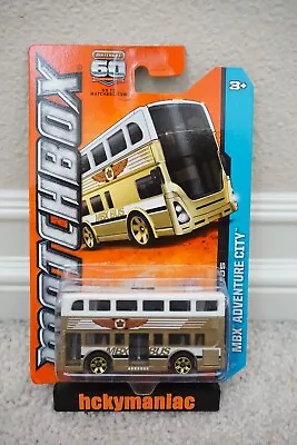 Brand New Matchbox 60th Anniversary Mbx Adventure City Two-story Bus • $0.99