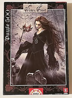 Victoria Frances Educa 14147 Diabulus Jigsaw Goth Girl Puzzle 500 Pcs 2008 • $16