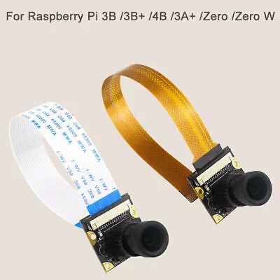 5MP 1080P Angle 77° Camera For Raspberry Pi 4 Model B 4B 3B+ 3B 3A+ Zero Zero W • $17.61