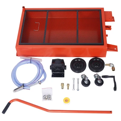 $195.98 • Buy Portable Truck Car 17 Gallon Oil Drain Tank Oil Drain Pan W/Pump Automotive Tool