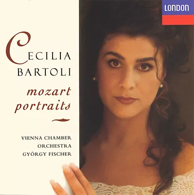 Cecilia Bartoli – Mozart Portraits - Vienna Chamber Orch. Fischer - London CD • $8.36