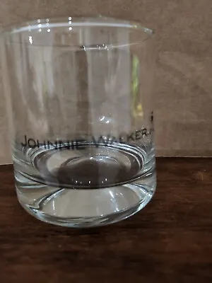 $20 • Buy Heavy Base Johnnie Walker Silhouette Logo Whisky Barware Spirit Glass 