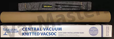 GENUINE Vacuflo 30' Central Vacuum HOSE SOCK - Fit All Brands • $34.99