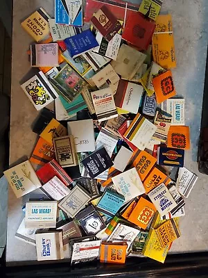 Lot Of 100+ Vintage Matchbook Motel Hotel Retro Bar Tourist Match Book Lot • $19.99