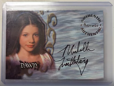Inkworks Michelle Trachtenberg As Dawn Signed Buffy The Vampire Slayer Card-A22 • $200