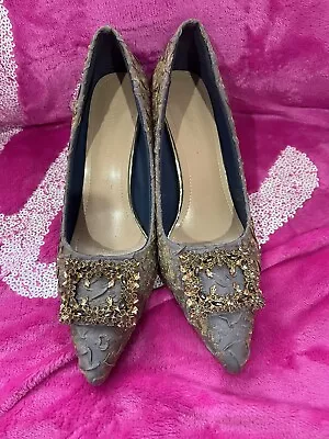Blue Cinderella Shoes • $40
