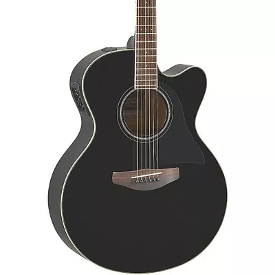 Yamaha CPX600 Medium Jumbo Acoustic-Electric Guitar Black • $329.99