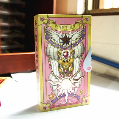 Card Captor Sakura Cosplay 60Pcs Cardcaptor Card Captor Book Clow Cards Tarot • $32.99