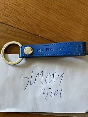 £49.06 • Buy New Marc Jacobs Key Loop Ring Key Chain Blue In Hand Ships Now Rare
