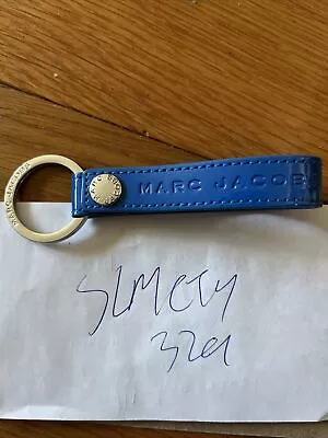 New Marc Jacobs Key Loop Ring Key Chain Blue In Hand Ships Now Rare • $39.95