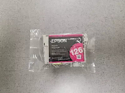 Genuine Epson 126 Magenta Ink WF3520 WF3540 WF7010 WF7510 WF7520 • $13.99