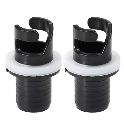 Inflatable Boat Air Pump Valve Adapter 2Pcs  Nozzle Hose Connector SUP Kayak • £7.99