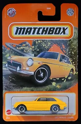 Matchbox 1971 MGB GT Coupe YELLOW • $8.99