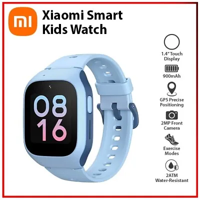 Xiaomi Smart Kids Watch BLUE GPS Bluetooth Video Call Android IOS Smartwatch AU • $190