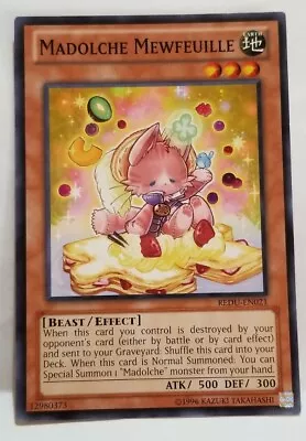 Yugioh Madolche Mewfeuille Common Light Played  • $3