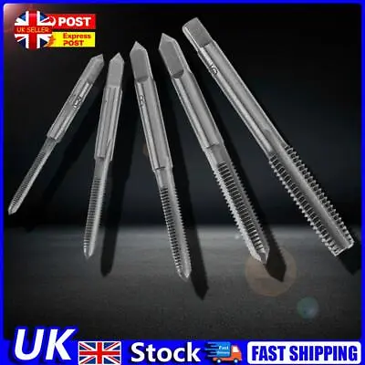 6pcs T-type Machine Screw Thread Tap Wrench M3/M4/M5/M6/M8 Tap Set DIY Tool UK • £6.29