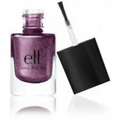 E.l.f Elf Nail Polishes/varnish 10ml - Shade Party Purple  • £2.49