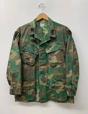 Jungle Fatigue Shirt ERDL Pattern Size Small/Regular US Army 1969 S-20 • $180