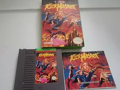 Nes Game Kickmaster Complete In Box Nintendo Kick Master Taito • $200