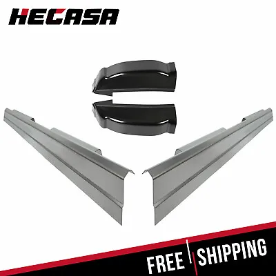 HECASA For 99-07 Crew Cab Chevy Silverado GMC Slip On Rocker Panel & Cab Corner • $76