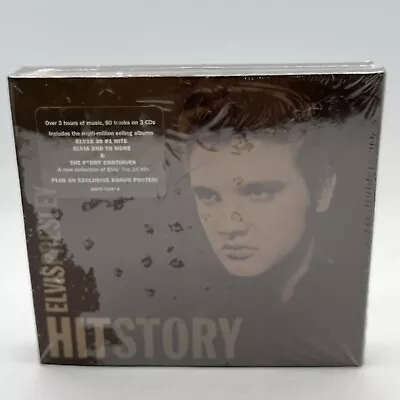 Hitstory By Elvis Presley (CD Oct-2005 3 Discs Sony BMG) SEALED NEW • $16.99