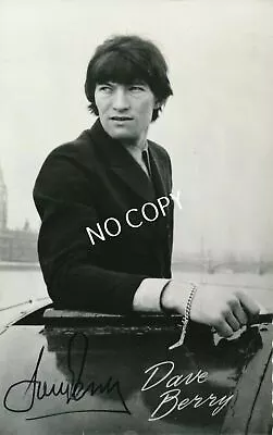 100% Genuine Autograph Autograph Card Autographed Dave Berry E1.21 • £61.54