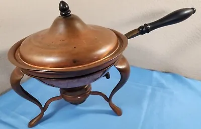 S. Sternau & Co. Copper Chaffing Set Vintage Copper Pan • $17.50