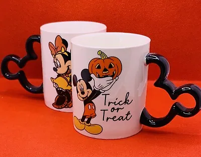 Disney Mickey And Minnie Mouse Halloween Mug Set Trick Or Treat New Tagged 1G • £9.99