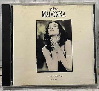 ULTRA RARE Madonna - Like A Prayer - PRO-CD-3448 - US PROMO VG+/NM+ • $180