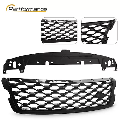 Front Bumper Grille Honeycomb Mesh Glossy Black For Range Rover Velar 2018-2023 • $97.64