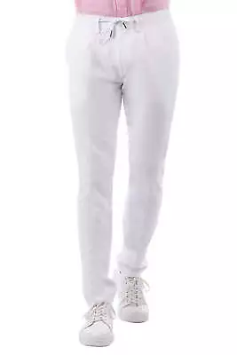Barabas Men's Adjustable Waistband Drawstring Linen Pants 4CP30 • $105.60