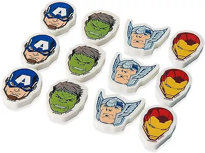 Epic Avengers Marvel Superhero Kids Birthday Party Favor Toy Mini Erasers • $9.77