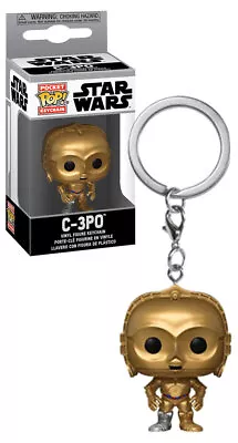Funko Pocket POP! Star Wars #53056 C-3PO Pop! Keychain  - New Mint Condition • $10.95