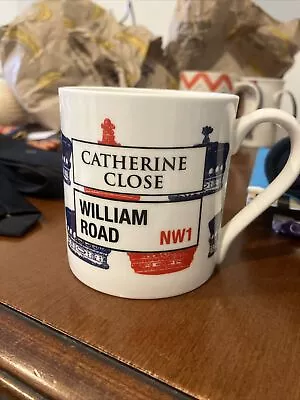 London Street Names Tea Coffee Mug Local Folk Fine Bone China Tosh • £20