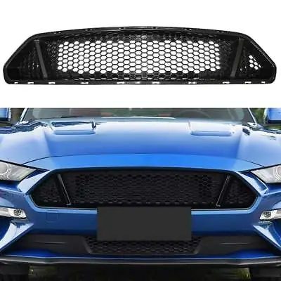 Front Upper Grille Mesh Grill Honeycomb Bullitt Style For Ford Mustang 2018-2021 • $78.90