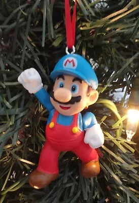 Nintendo Super Mario ICE MARIO Custom Christmas Ornament • $5.99