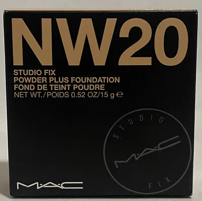MAC Studio Fix Powder Plus Foundation Shade NW20 Full Size 15g / 0.52oz • $38