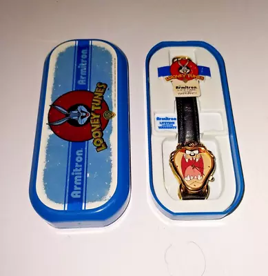 Armitron LOONEY TUNES Watch TAZ Tasmanian Devil NEW IN CASE Mel Blanc • $19.99