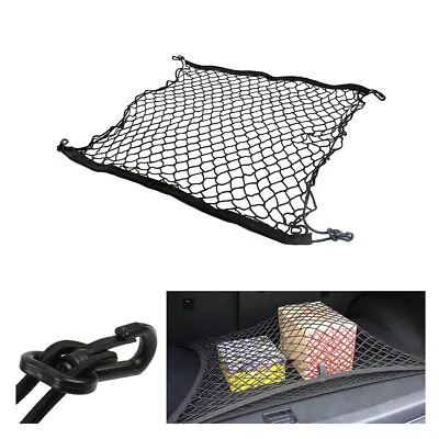 70x70cm New Net Mesh Storage Organizer Bag Pocket Cage Universal Car Trunk Cargo • $12.55