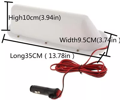 $25.99 • Buy Taxi Top Sign Indicator Lights Lamp Toppe Taxi Sign Cab Lights Magnetic Car Roof