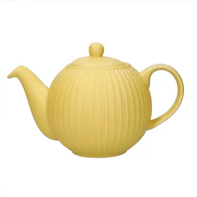 London Pottery Globe Sunshine Yellow 4 Cup Textured Teapot • £26.95