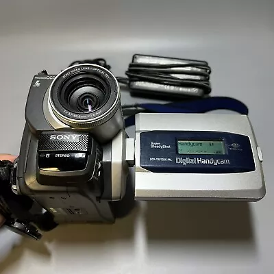 Sony DCR-TRV720 HI8 8mm Video8 Camcorder VCR Player Video Transfer TESTED • $200