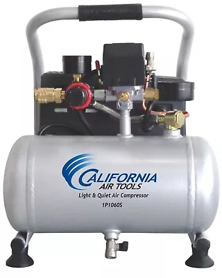 CALIFORNIA AIR TOOLS 1P1060S Light & Quiet Air Compressor - BLEMISHED • $110