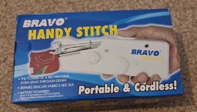 £8.99 • Buy Mini Stitch Portable Household Handy Electric Handheld Sewing Machine UK BNIB