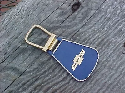 1970s VINTAGE ADAMS CHEVROLET DEALER NOS KEY RING CHEVY BOWTIE EAST GREENBUSH NY • $15